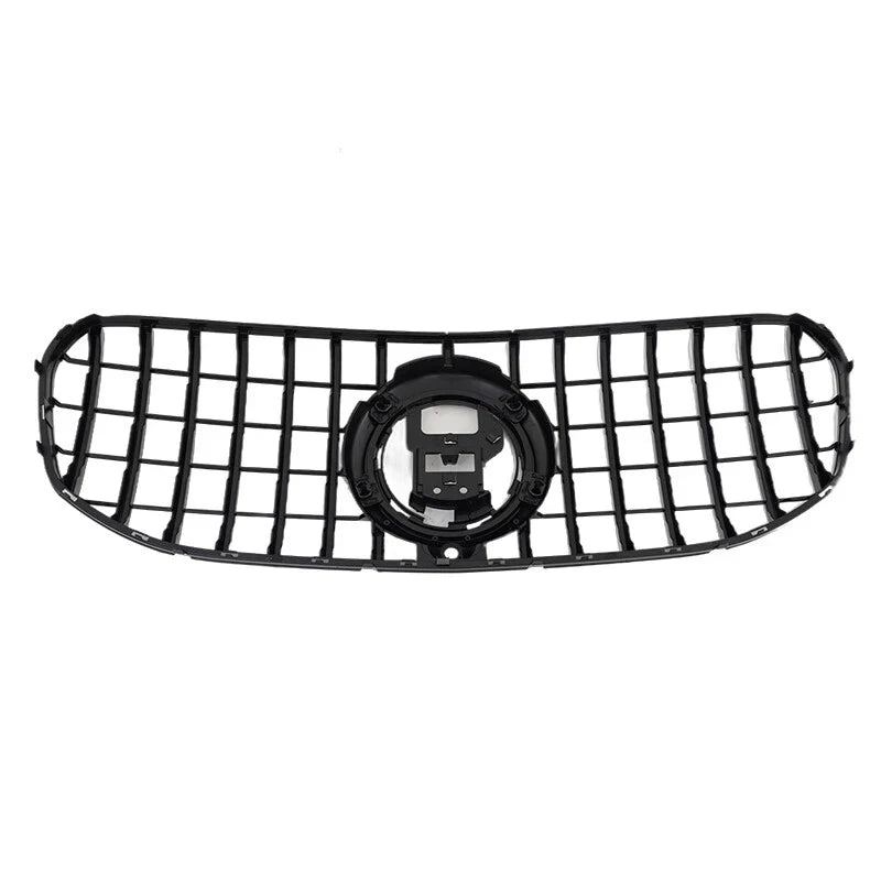 Mercedes Benz X167 GLS450 GLS580 Gloss Black Front Grille with Camera (2020-2023)