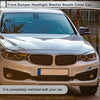 BMW 3 Series White Front Left Bumper Headlight Washer Nozzle Cover Cap