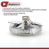 Mercedes-Benz LK LN2 LP MK Locking Gas Cap with 2 Keys