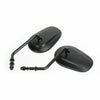 Harley Road Street Glide Softail XL883 1200 Mirrors Pair Black (2004-2023)