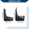 Toyota Corolla LE Mud Flaps Splash Guards 1 Set Mud Guards (2014–2018)