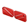 Aprilia SR GT 125 200 CNC Brake Clutch Fluid Reservoir Cover - Red (2022-2023)