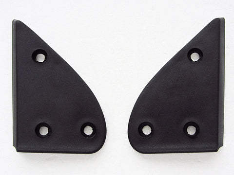 1986-1997 Nissan Navara D21 Hardbody Mirror Base Covers (2 x)