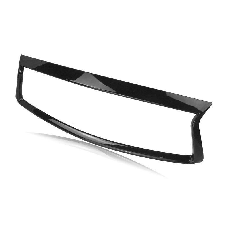 Infiniti Q50 1x Black Front Grille Guard Trim Cover (2018-2024)