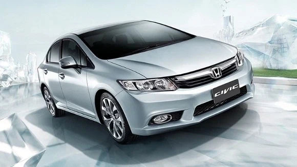 Honda Civic 4 x Door Handle Bowl Inserts Covers (2012-2015)