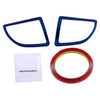 Toyota Corolla Blue Console L&R Air Outlet Vent Cover Trim (2014-2017)