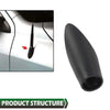 Dodge Ram 1500 2500 3500 Radio Antenna Mounting Base Bezel Black (2002-2023)