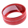 Acura Integra 3 x Red AC Switch Knob Ring Cover Trim (2023)