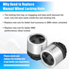Ford Explorer, Ranger, Mazda B 2 x Front Wheel Locking Hubs