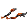 Suzuki GSXR600 GSXR750 Folding Extendable Brake Clutch Levers (2004-2005)