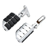 Harley Touring Street Glide Chrome Rear Footpeg Pair (1993-2025)
