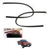 Roof Drip Door Rubber Seal Pair Fits Nissan Navara D21 Pickup UTE 1986-97 EBDE