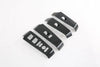 Honda Civic 4x LHD Carbon Fiber Door Window Lift Cover Trim (2022-2023)