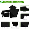 Suzuki Spacia MK53S (2017-Current) Black Polyester 1 Pc Dashboard Cover