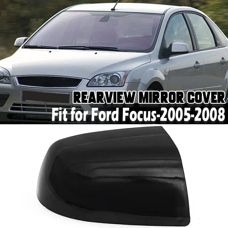 Ford Focus (2005-2008) - Gloss Black Replacement Right Side Wing Mirror Cover