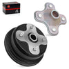 Yamaha Kodiak 400 YFM400F 4x4 Rear Brake Drum + Rear Wheel Hub (1993–1999)