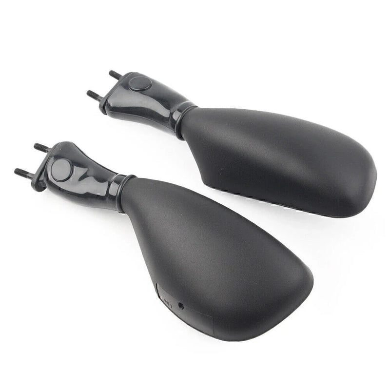 Kawasaki Ninja 650R ZX6R ZX9R Black L&R Rear View Mirrors (2006-2008)
