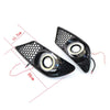Benz C230 C300 C350 LED Fog Lights w/ Cover (2008-2015)