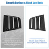 Dodge Charger 2011-2021 Air Vent Scoop Shades 2 x Rear Window Louvers
