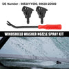 Hyundai Tiburon 3 x Front Windshield Washer Nozzles (2000-2008)