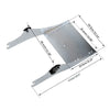 Harley Touring Chrome Mount Rack Docking Hardware Kit (1997 - 2008)