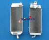Suzuki RM125 RM125X RM125W RM125Y Aluminum Radiator & Blue Hose (1998-2000)