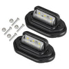 Truck SUV Trailer 4X 6LED License Plate Light 12V Super Bright