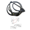 Honda Accord Sedan 2007-2012 Rear Door Weatherstrip Seal x2