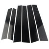 Honda CR-V 6 Pcs Car Door Trim Cover Kit Glossy Black Pillar Posts (07-11)