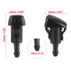 Dodge Neon 4pcs Windshield Wiper Washer Nozzle Jets (2000-2005)