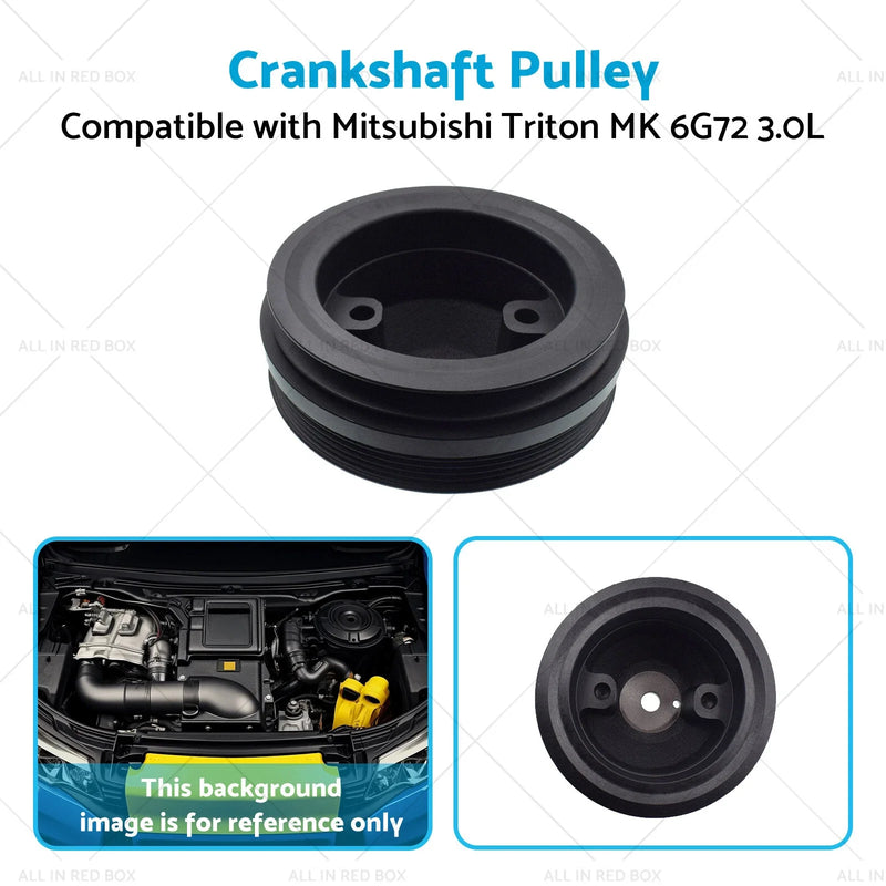 Mitsubishi Triton MK 6G72 3.0L Crankshaft Pulley (1996-2007)
