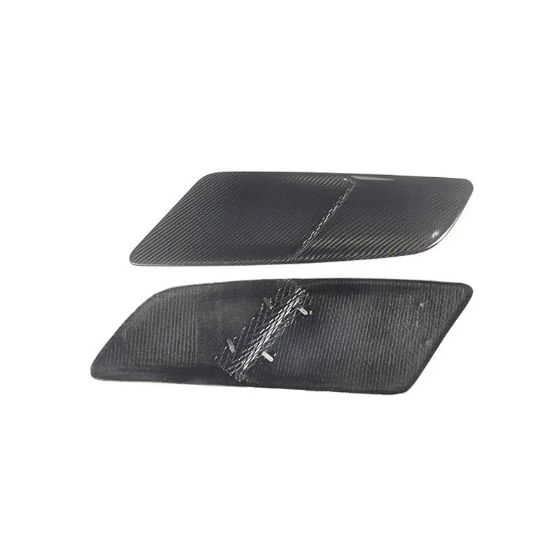 Ford Mustang 2014-2017 Real Carbon Fiber Engine Hood Air Outlet Vent Trim