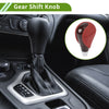 Lexus ES350 2007-2015 - Plastic Faux Leather Red Brown Automatic Gear Shift Knob