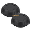 Polaris Ranger SP 570 2 x Front Matte Black Rim Caps (2022–2024)