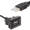 Toyota Corolla USB Port Panel Extension Cable Adapter (2014-2023)