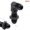 Car 10AN Male to Male Flare 90�� Union Bulkhead Adapter Fitting