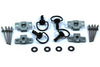 4x Dzus Fasteners Black D Anello Dzus Quarter Turn Motorcycle Fairing