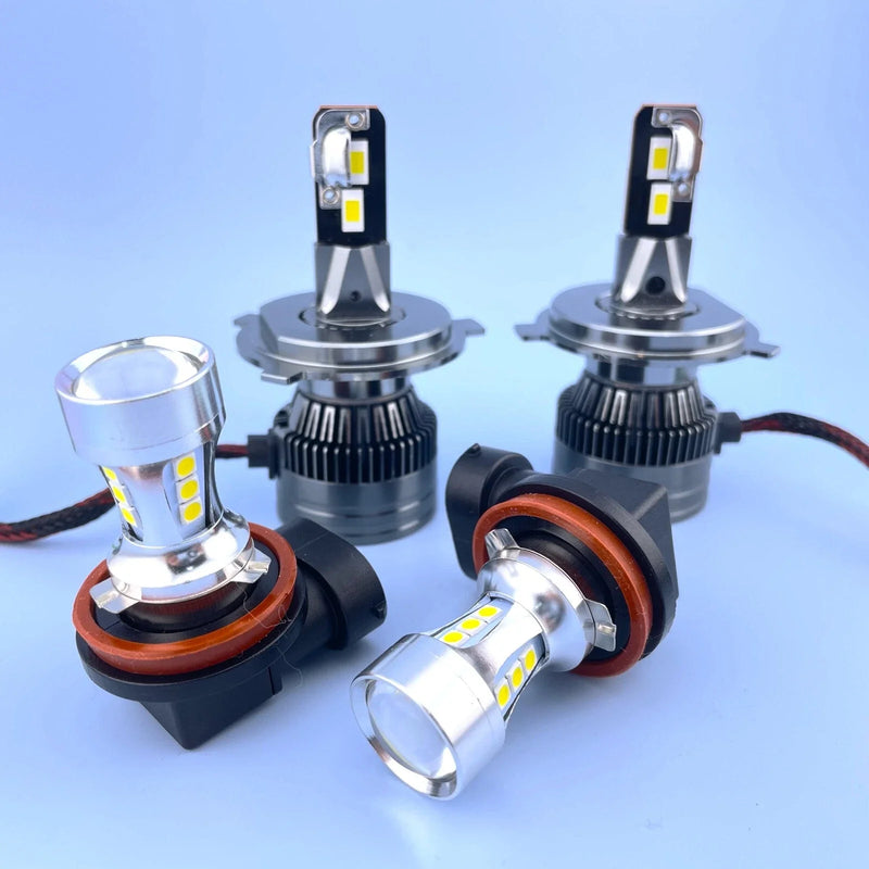 Toyota Landcruiser Prado 120, Headlights & Fog Lights LED Upgrade Package