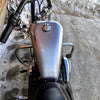 Harley Dyna 2 x 2004-2006 Silver Unpainted Fuel Tank (2004-2006)