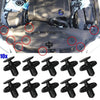 Toyota Lexus 10 Pcs Engine Under Cover Clip Retainer Fasteners
