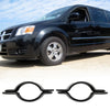 Dodge Journey Left Right Fog Light Grille Cover