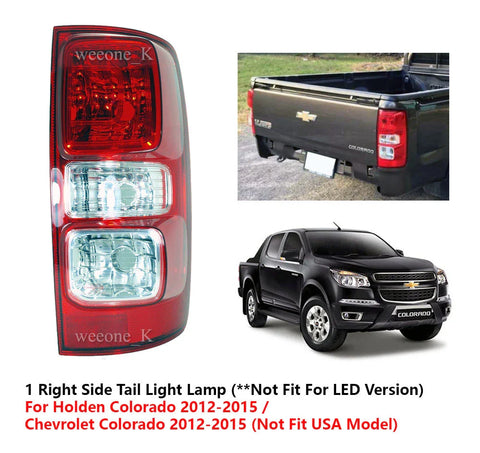 CHEVROLET HOLDEN COLORADO RH TAIL LIGHT (2012-2015)