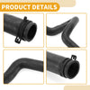 Ford Mondeo (2000-2007) Rubber Black 1 Pc Radiator Hose