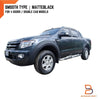 Ford Ranger T6 PX1 Matte Black Fender Flares (2012-2015)