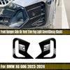 BMW X6 Gloss Black Front Bumper Side Air Vent Trims (2023-2024)