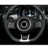 Fiat 500 2020-2023 Carbon Fiber Steering Wheel Button Trim