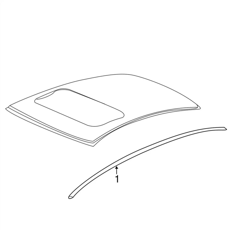 Acura TL Molding Assembly (2004-2008)