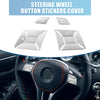 Mercedes Benz (2010-2023) - Set of 12 Steering Wheel Button Stickers Covers