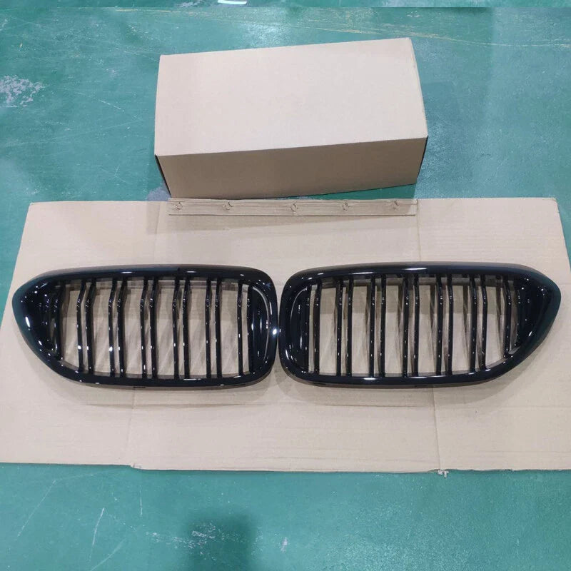 BMW 5 Series G30 G31 M5 540i 550i Gloss Black Front Bumper Grill (2017-2019)