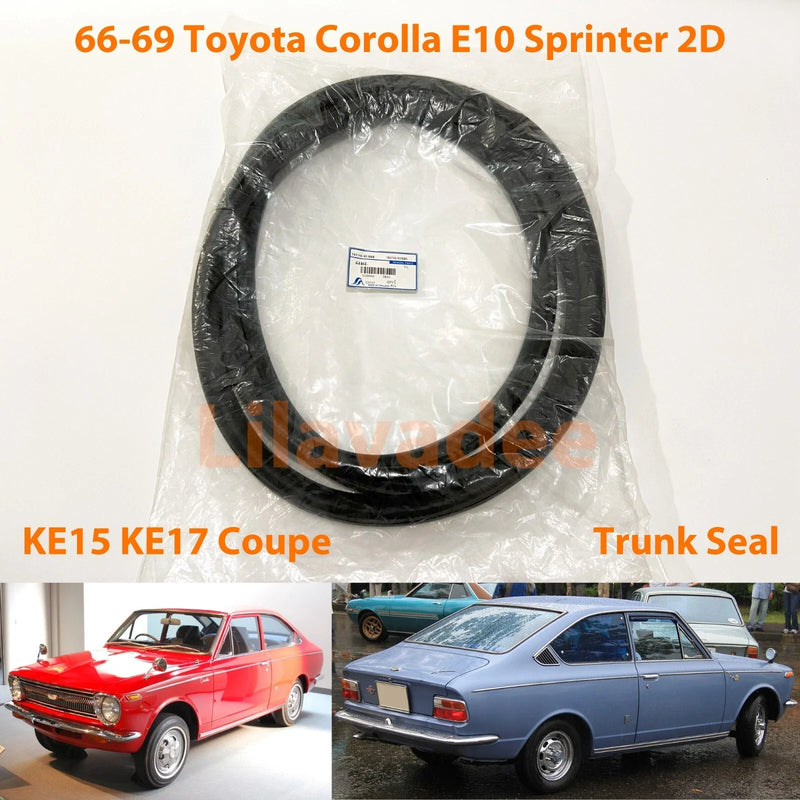 Toyota Corolla KE15 KE17 Sprinter Trunk Lid Weatherstrip Rubber Seal (1970-1982)